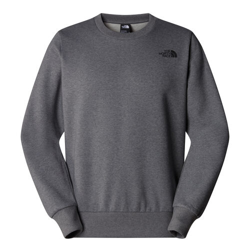 Sudadera Gris The North Face Simple Dome Crew Medium Grey Heather L