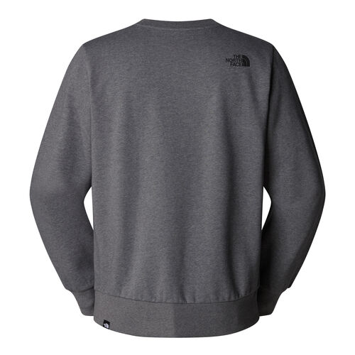 Sudadera Gris The North Face Simple Dome Crew Medium Grey Heather L