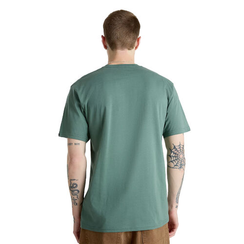 Camiseta Verde Vans Chest Logo Dark Forest L