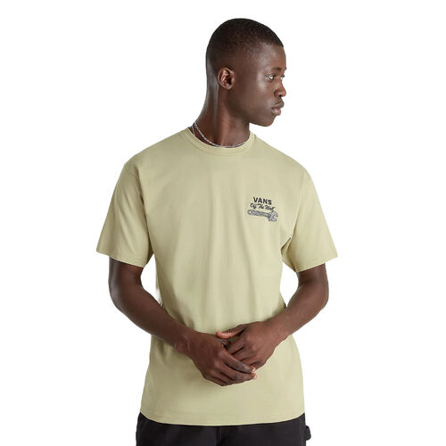 Camiseta Beige Vans Wrenched M