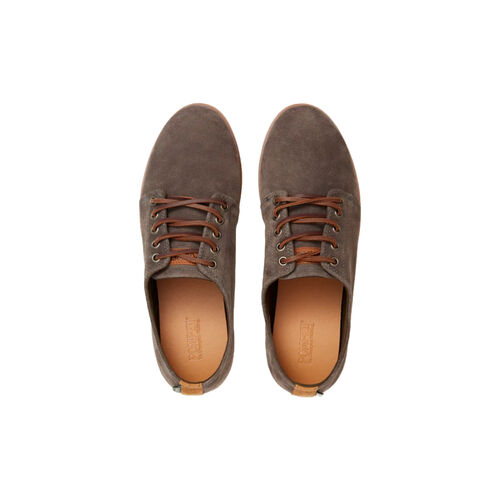 Zapatillas Grises Pompeii Higby Suede Hydro Grey Mushroom 