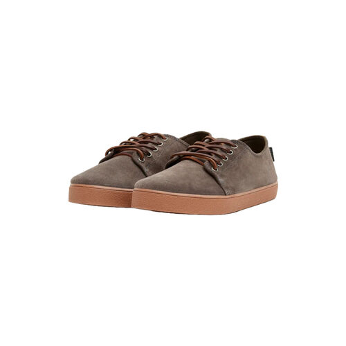 Zapatillas Grises Pompeii Higby Suede Hydro Grey Mushroom 