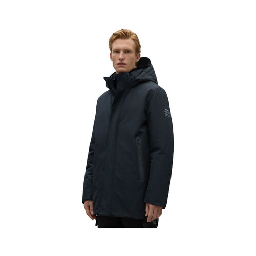 Abrigo Parka Negro Ecoalf Parkoalf Black S