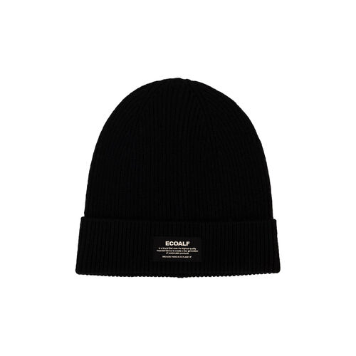 Gorro Negro Ecoalf Wool Beanie Black