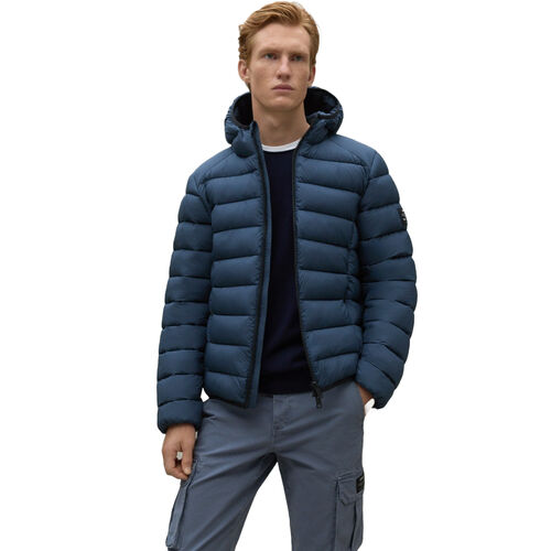 Cazadora Azul Ecoalf Aspen Jacket Steel Blue S