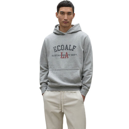 Sudadera Gris Ecoalf Venice Sweatshirt Grey Melange S