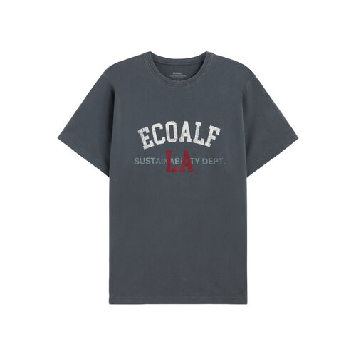 Camiseta Azul Ecoalf Venice T-Shirt Steel Blue S