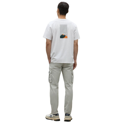 Camiseta Blanca Ecoalf Vitoria T-Shirt White S