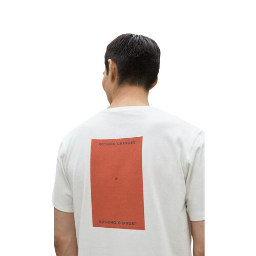 Camiseta Blanca Ecoalf Zarautz T-Shirt Off White S