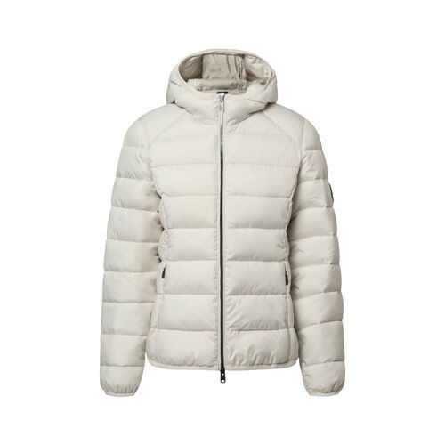 Cazadora Blanca Mujer Ecoalf Aspen Jacket Woman Ash S