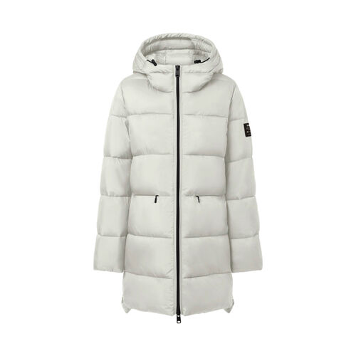 Cazadora Blanca Mujer Ecoalf Marangu Jacket Woman Ash XS