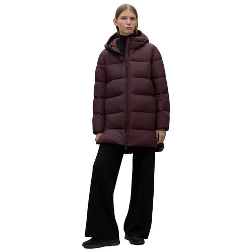 Cazadora Granate Mujer Ecoalf Marangu Jacket Woman Grape XS