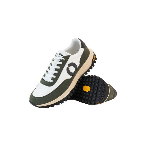 Zapatillas Blanco-Verde Ecoalf Feroe Sneakers Off White Green 40