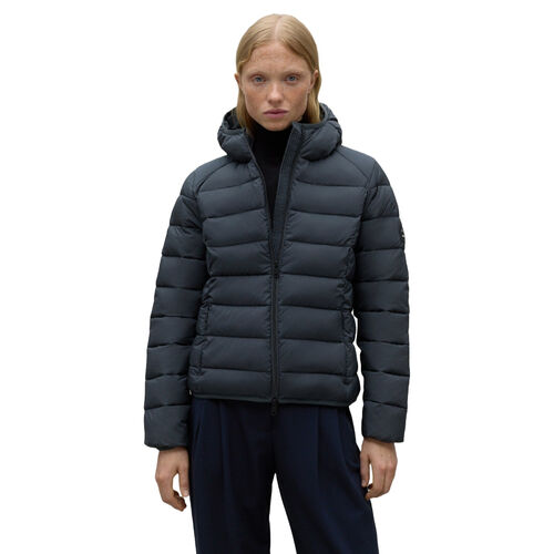 Cazadora Gris Oscuro Mujer Ecoalf Aspenalf Jacket Woman Caviar M