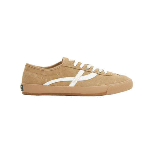 Zapatillas Beige Pompeii Bell Suede Moss Caramel 40