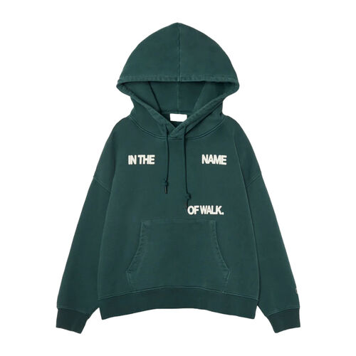 Sudadera Verde Pompeii Walk Emerald Boxy Hoodie S