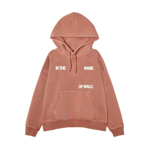 Sudadera Rosa Pompeii Walk Astro Light Boxy Hoodie S