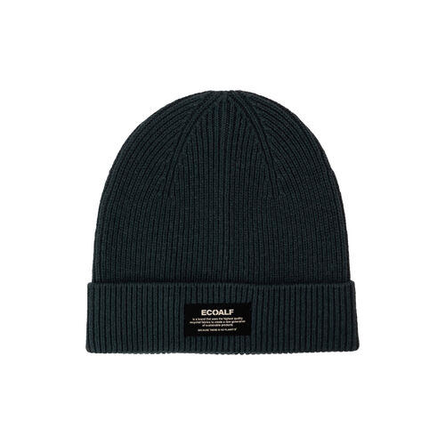 Gorro Verde Oscuro Ecoalf Wool Beanie Beetle