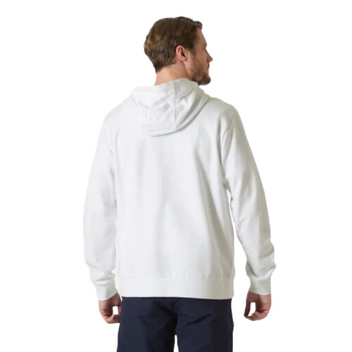 Sudadera Blanca Helly Hansen HH Logo Hoodie White S