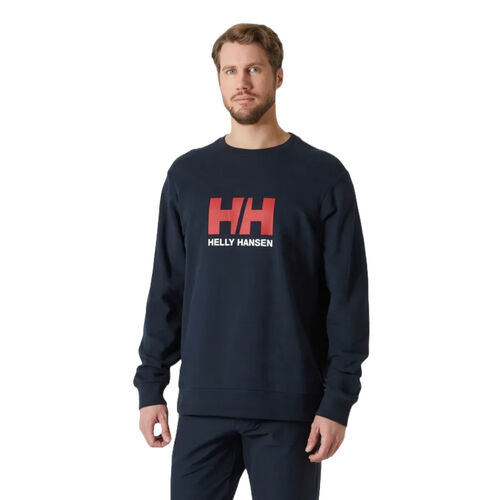 Sudadera Azul Helly Hansen HH Logo Crew Sweat Navy S