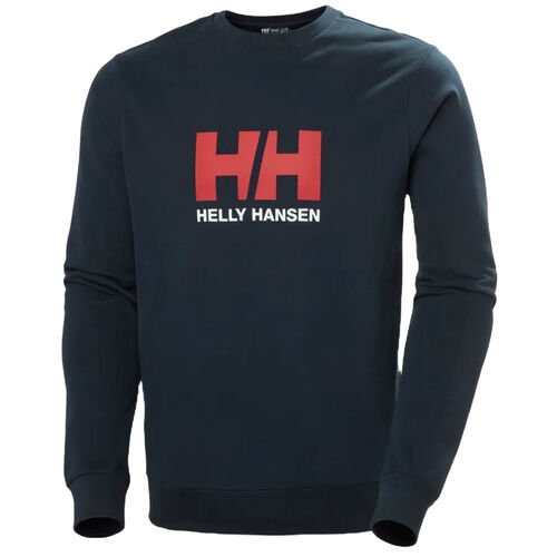 Sudadera Azul Helly Hansen HH Logo Crew Sweat Navy S