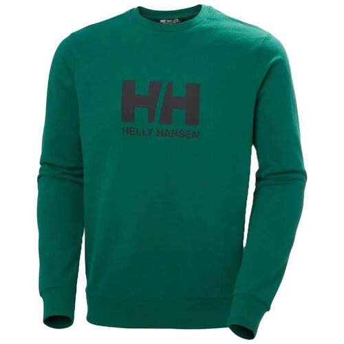 Sudadera Verde Helly Hansen HH Logo Crew Sweat Emerald S