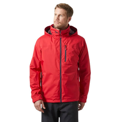 Chaqueta Roja Helly Hansen Crew Hooded Midlayer Sailing Jacket 2.0 Red S