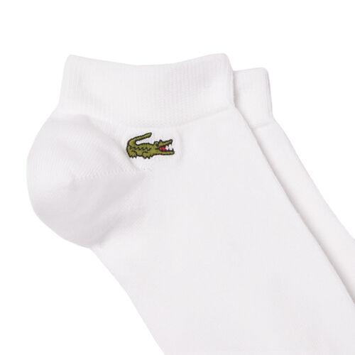 Pack de tres Calcetines Bajos Blancos Lacoste 43/46