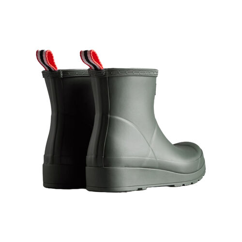 Botas Verdes Hunter Boots Play Short Wellington Arctic Moss 36