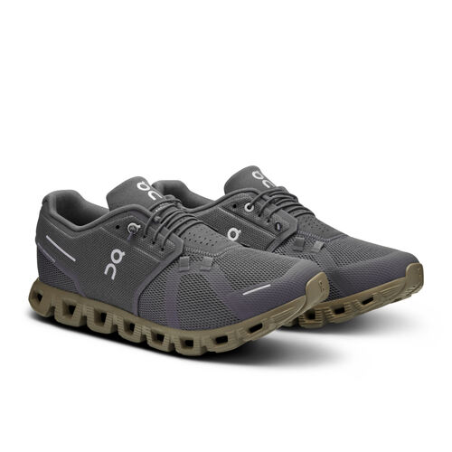 Zapatillas Grises On Running Cloud 5 Eclipse Grove 40