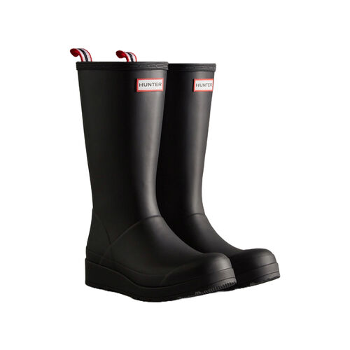 Botas Negras Hunter Boots Play Tall Wellington Black 37