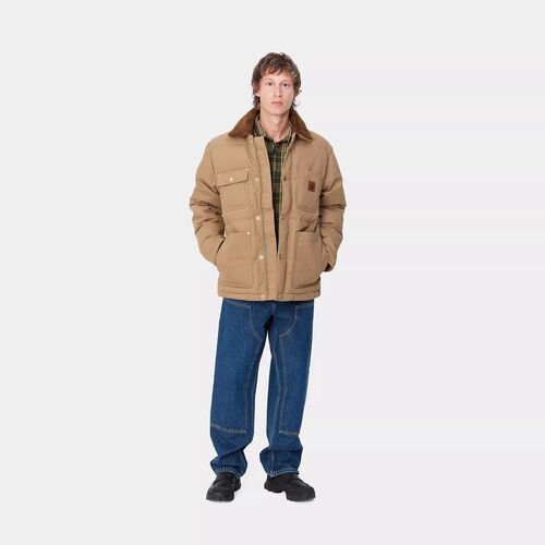 Cazadora Marrón Carhartt Rayley Jacket Peanut S