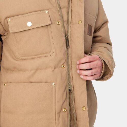 Cazadora Marrón Carhartt Rayley Jacket Peanut S