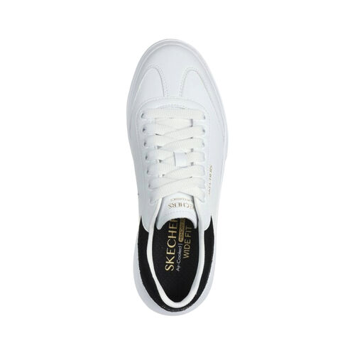 Zapatillas Blanco-Negro Skechers Cordova Classic White Black 37