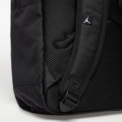 Mochila escolar Nike   Jordan con estuche 19 litros  Negro / rojo