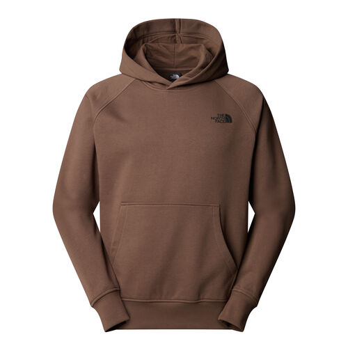 Sudadera Marrón The North Face Reglan RedBox Hoodie Smokey Brown M