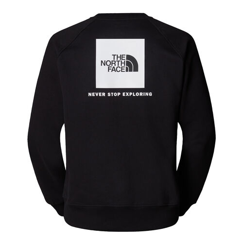 Sudadera Negra The North Face Reglan RedBox Crew Black XS