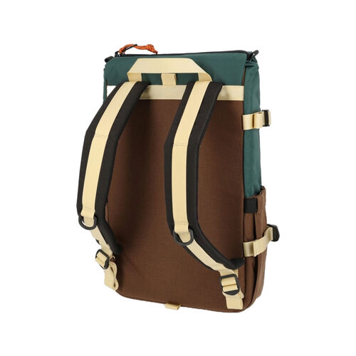 Mochila Verde y Marrón Topo Designs Rover Pack Classic Forest Cocoa 