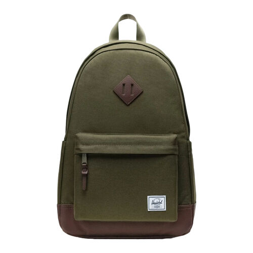 Mochila Verde Herschel Heritage Backpack Ivy Green Chicory Coffe 24L 