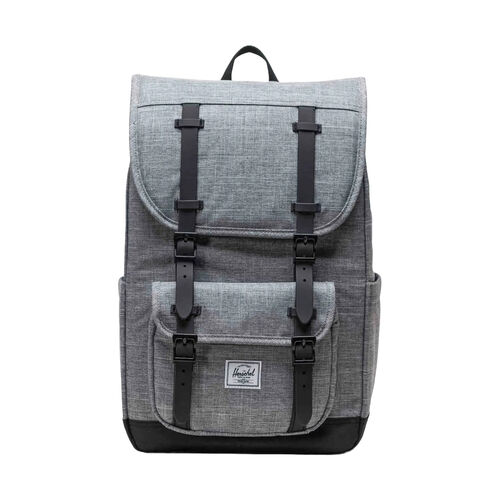 Mochila Gris Herschel Little America Mid Raven Crosshatch 