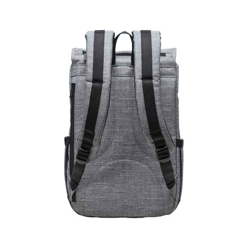 Mochila Gris Herschel Little America Mid Raven Crosshatch 