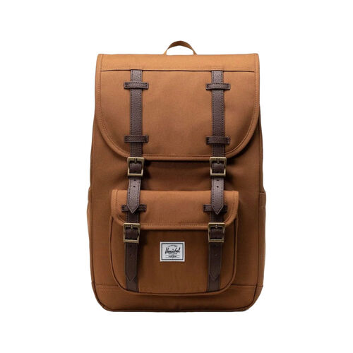 Mochila Marrón Herschel Little America Mid Rubber 