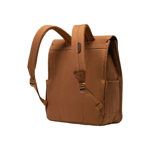 Mochila Marrón Herschel City MId-Volume Rubber 16L 