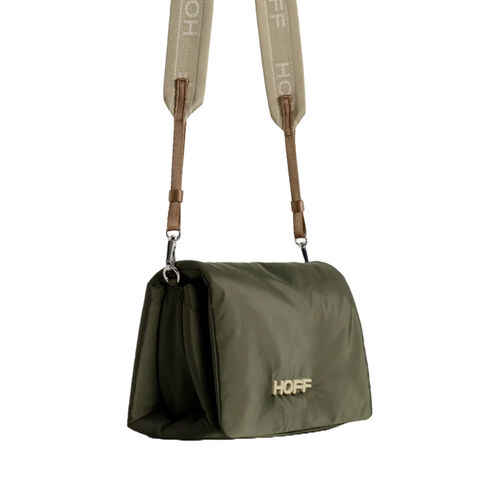 Bolso Bandolera Hoff Everest Nylon Moderno Verde Oscuro 