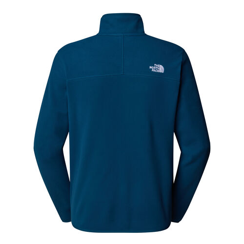 Forro Polar con Cremallera 1/4 Azul The North Face Glacier 100 Midnight Petrol S