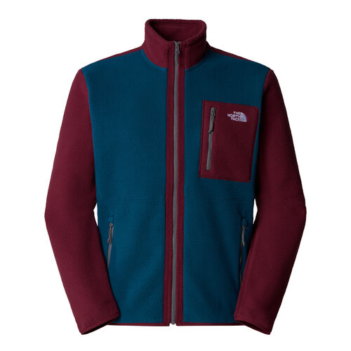 Forro Polar Azul y Granatecon Cremallera Integral The North Face Yumiori Midnight Petrol-Alpine 