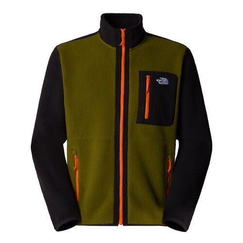 Forro Polar Verde y Negro Cremallera Integral The North Face Yumiori Forest Olive-Black XS