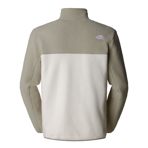 Forro Polar Blanco y Gris Cremallera Integral The North Face Yumiori White Dune-Grey L