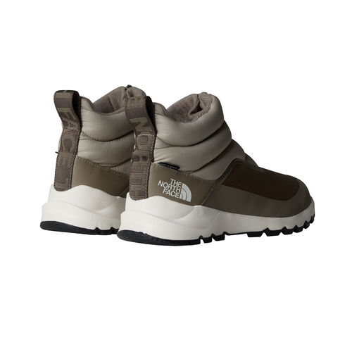 Botas de Invierno Grises Impermeables con Cremallera The North Face ThermoBall™ Progressive II Mujer Clay Grey-Cavern Grey 36