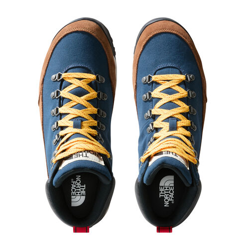 Botas Azules y Marrones The North Face de Lona Back-To-Berkeley IV Shady Blue-Monks Robe Brown 42